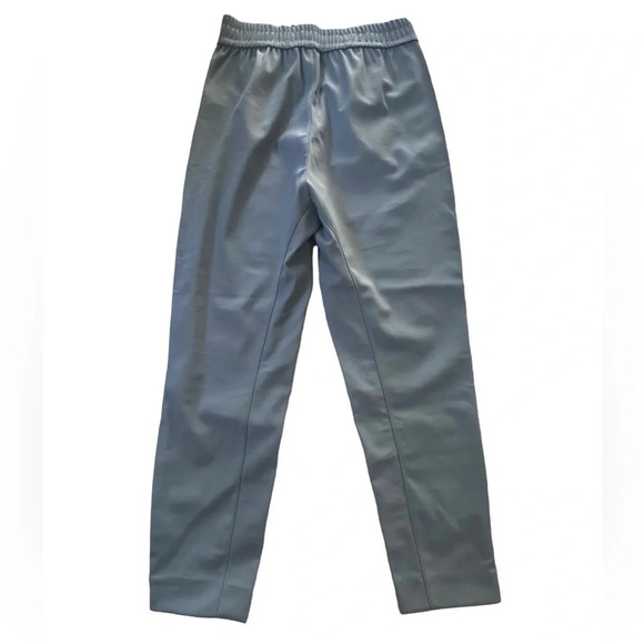 New with tags size XS Zara high waisted pull on joggers gray tech material - Picture 3 of 6